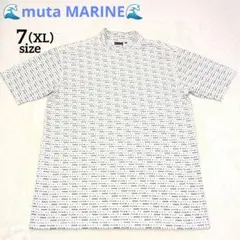 MUTA MARINE モックネック 半袖シャツ ライトブルー - メルカリ