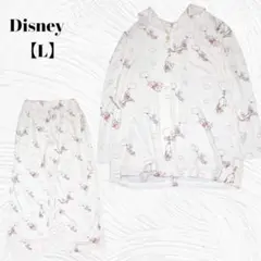 限定‼️未使用✨️Disney　ディズニー【L】プーさん　パジャマ　上下　白