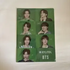 【新品】非売品 BTS × XYLITOLキシリトール クリアファイル