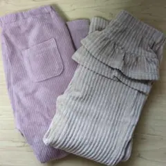 nico rito 　無印コーデュロイパンツセット　100