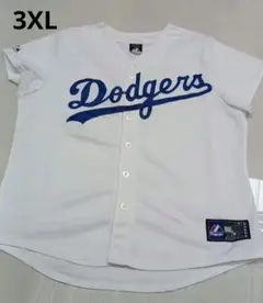 90 00s USA製 Dodgers ベースボールシャツ マジェスティック製 - メルカリ