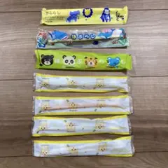 子供用 使い捨て歯ブラシ7本　キッズ