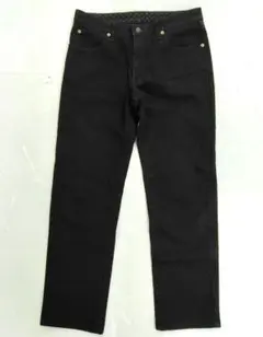 H985 EDWIN WILD FIRE ブラックデニム　防風　防寒　W31