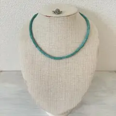 ターコイズブルー（長方形）ネックレス☆