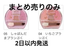 キャンメイク　プランぷくコーデアイズ　しゃぼんだま　いちご　05 04