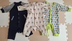 【UNIQLO】ロンパース ３着セット