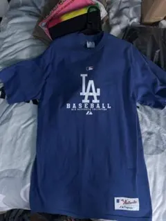 激レアMajestic MLB Los Angeles Dodgers Tシャツのサムネイル