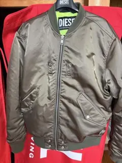 DIESEL MA-1ジャケット オリーブ色