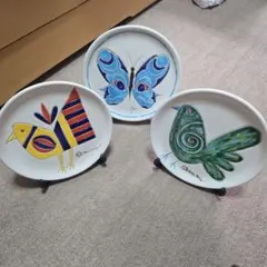 コスタボダ kosta bodaウルリカ手描き皿19センチ超美品birdie - メルカリ