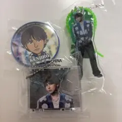 山下健二郎 缶バッジ ミニCDキーホルダー 3連キーホルダー