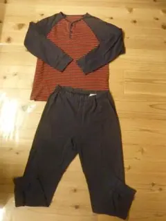 UNIQLO KIDS ストライプパジャマ Lサイズ