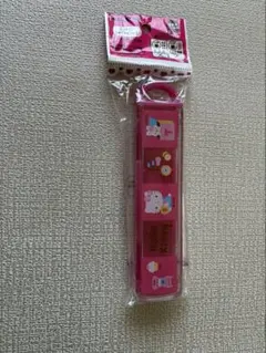 Hello Kitty 塑膠盒 粉紅色