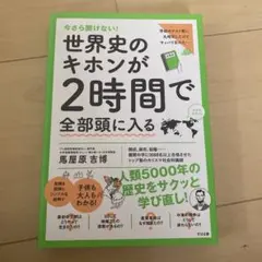 世界史のキホンが2時間で全部頭に入る