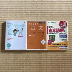 【3冊SET】マドンナ古文 / 古文POLARIS2 / 富井の古文読解
