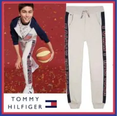 トミー TOMMY サイド ロゴ スウェット パンツ 日本XS相当