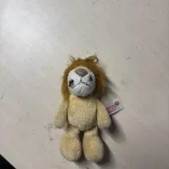 ライオン ぬいぐるみキーホルダー 約10cm