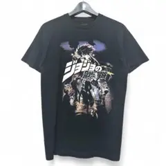 ジョジョの奇妙な冒険 アニメプリントTシャツ Mサイズ ブラック 882