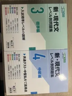 新・現代文 問題集 3・4 セット