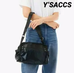 新品☆イザックY’SACCS vousetメタリックショルダー　ブラック　黒