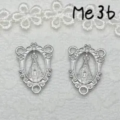 Me8センターメダイ　ロザリオ　3 穴ネックレスパーツ3