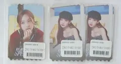 TWICE オンラインくじ　F賞 チケット風フォトカード 【ナヨン】3枚セット