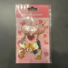 東京ディズニーリゾート ドナルド＆デイジー ペアキーチェーン