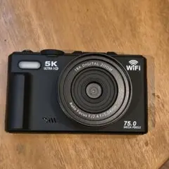 【値下げしました】コンパクトデジタルカメラ 5K Ultra HD WiFi対応