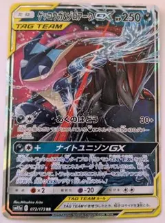 ゲッコウガ＆ゾロアークGX RR SM12a TAG TEAM GX