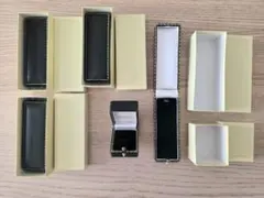 新品未使用　5点セットジュエリーアクセサリーケースボックス箱　まとめ売り