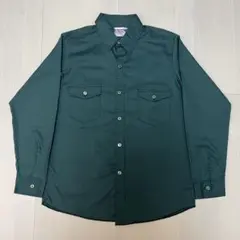 SIGAL ダークグリーン ワークシャツ 長袖