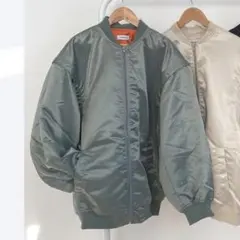 【匿名配送】 しまむら FLASH BLUE 2WAY MA-1