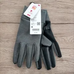 新品未使用　ユニクロ　UNIQLO　ヒートテックグローブ　М
