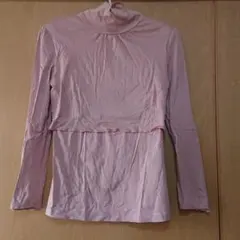 授乳服 タートルネックカットソー