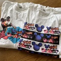 未使用Disneyディズニーミッキーマウス半袖Tシャツ2枚セット