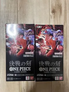 テープ付き】ワンピースカード 決戦の刻 2BOX 【OP-16】 - メルカリ