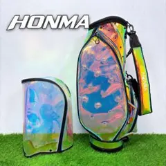 HONMA 虹色ゴルフバッグ・ヘッドカバー付き - メルカリ