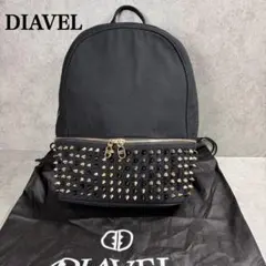 美品✨DIAVEL ディアベル スタッズ リュック 大容量のサムネイル