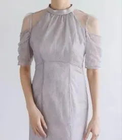 snidel シアーショルダーレースドレスのサムネイル