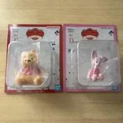 一番くじ くまのプーさん C賞プーさん・D賞 ピグレット フィギュア