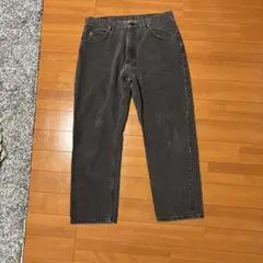 Wrangler グレー ストレートデニム