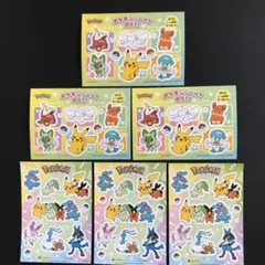 ポケモン ステッカーセット　２種計６枚