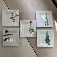 新品未使用Noritake 京香旬彩 皿 5枚セット