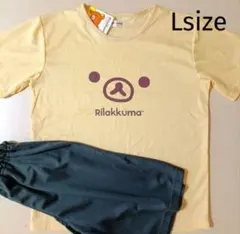 新品 リラックマ ルームウェア 半袖パジャマ Lサイズ レディース、のサムネイル