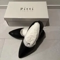 Pitti 黒 ポインテッドトゥパンプスのサムネイル