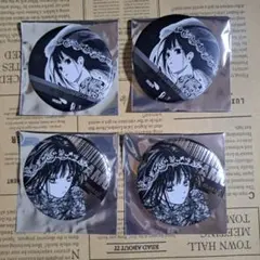 サカモトデイズ デコレクション缶バッジ 大佛 4点