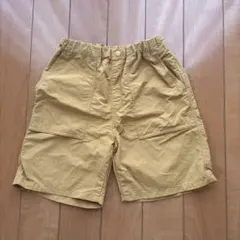 ユニクロ　ギアショートパンツ 水陸両用　140 マスタード