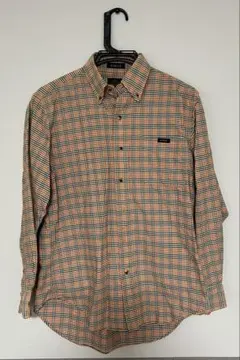 AIGLE 長袖シャツ チェック柄　Sサイズ