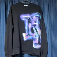 ZARA　ブラック グラフィックスウェット