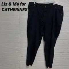 Liz & Me for CATHERINES 極太 ブラックデニム 24WP