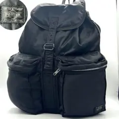 廃盤 希少 美品✨ポーター タンカー リュック バックパック A4大容量 黒